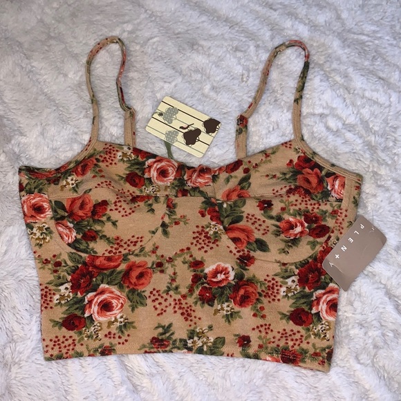 plenty Tops - Plenty floral tank BNWT
